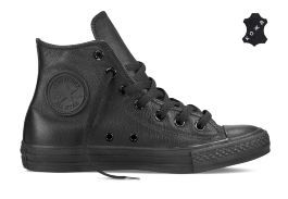 Кожаные кеды Converse (конверс) Chuck Taylor All Star 135251 черные