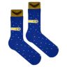 Носки женские BOOOMERANGS Космокот G083 (34-39) хлопковые синие