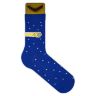Носки женские BOOOMERANGS Космокот G083 (34-39) хлопковые синие