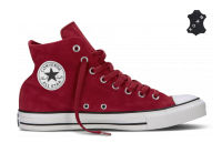Кожаные кеды Converse (конверс) Chuck Taylor All Star 140017 красные
