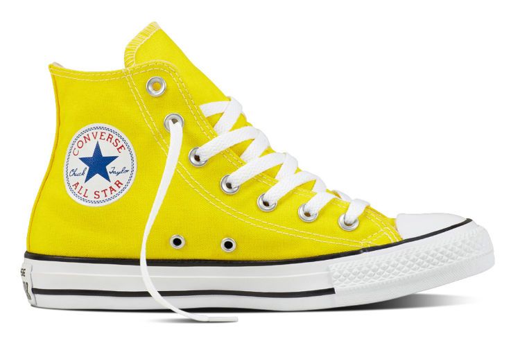 Converse chuck taylor jaune discount