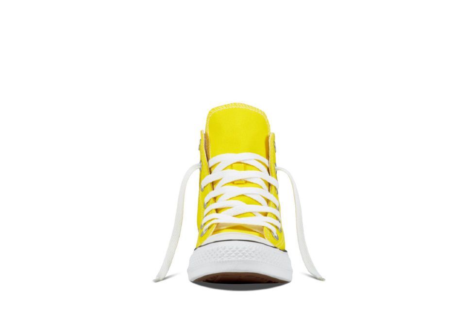 yellow chuck taylor