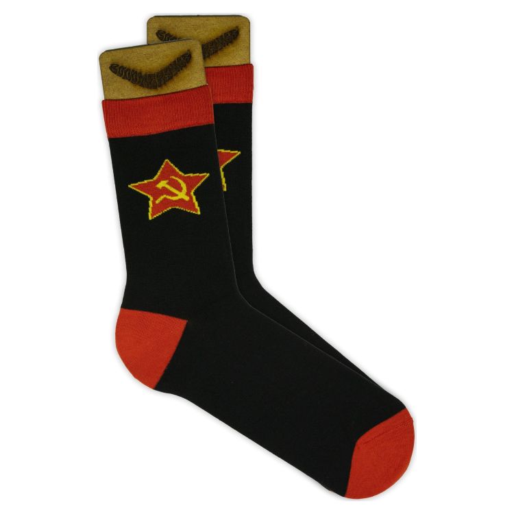 Носки мужские BOOOMERANGS Звезда N064 (40-45) хлопковые черные