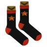 Носки мужские BOOOMERANGS Звезда N064 (40-45) хлопковые черные