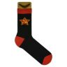 Носки мужские BOOOMERANGS Звезда N064 (40-45) хлопковые черные