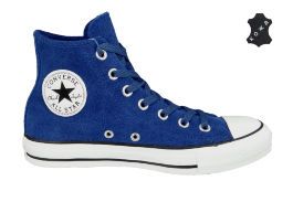 Кожаные кеды Converse (конверс) Chuck Taylor All Star 140021 ярко-синие