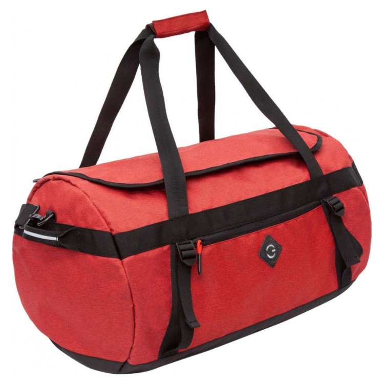 Сумка спортивная GRIZZLY с одним отделением TD-25-1/4 красная