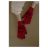 Перчатки женские St. Friday Рождественские петроглифы 16-18 шерстяные красные