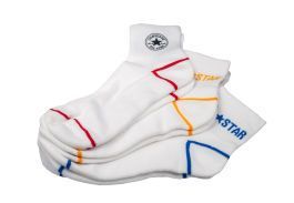 Носки Converse All star 3 пары размер 39-42 E435W-3010 белые
