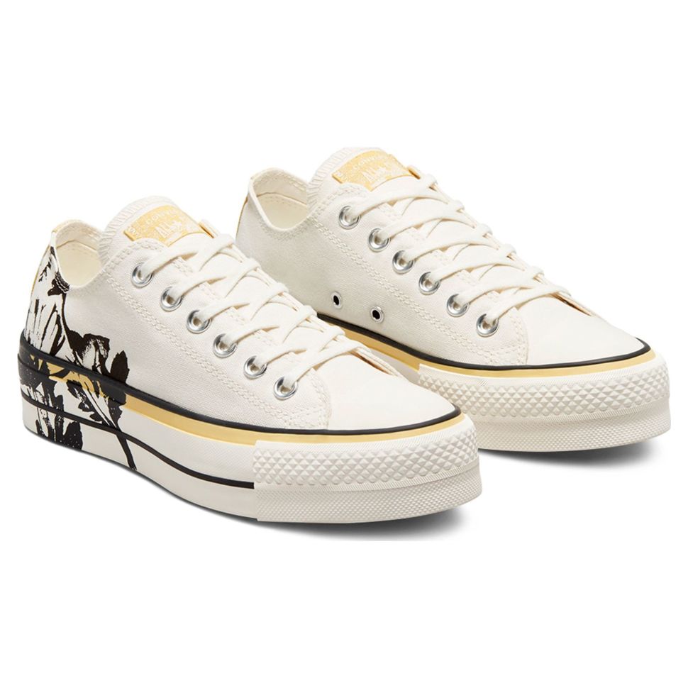 Converse platform floral clearance
