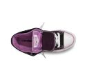 Женские кеды Converse (конверс) All Star Two Fold 522224 черно сиреневые.
