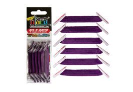 Шнурки U-lace Mix-N-Match 2161 фиолетовые