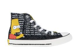 Детские кеды Converse (конверс) The Simpsons Chuck Taylor All Star 641390 с принтом