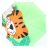 Зонт детский ArtRain 1653-1937 Тигр цветной