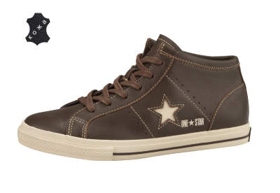Converse one star brown top