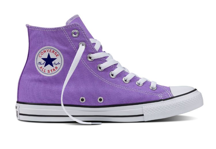 Кеды Converse Chuck Taylor All Star 153863 сиреневые — купить конверсы ...